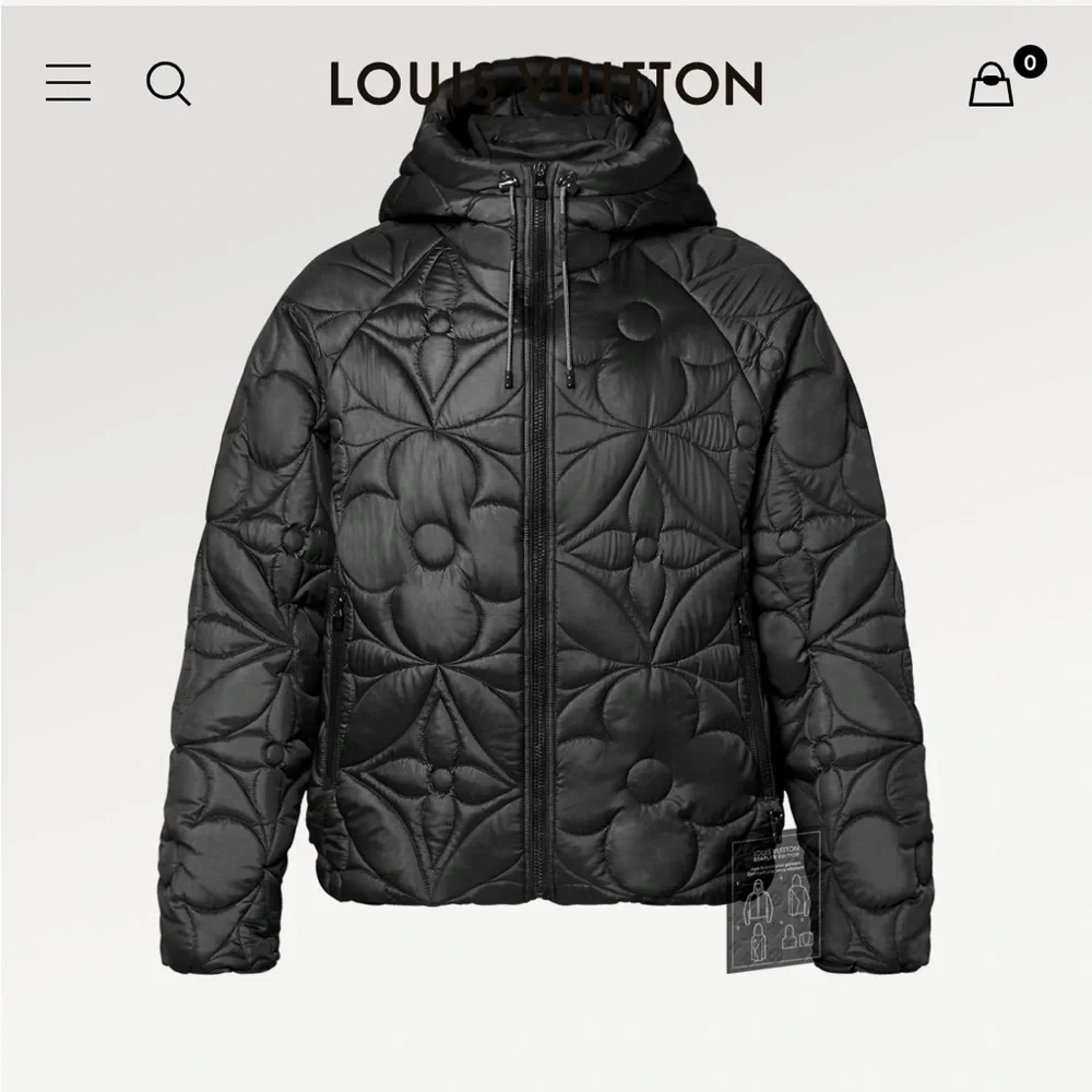 Louis Vuitton | Jackets & Coats | Lvse Flower Quilted Hoodie